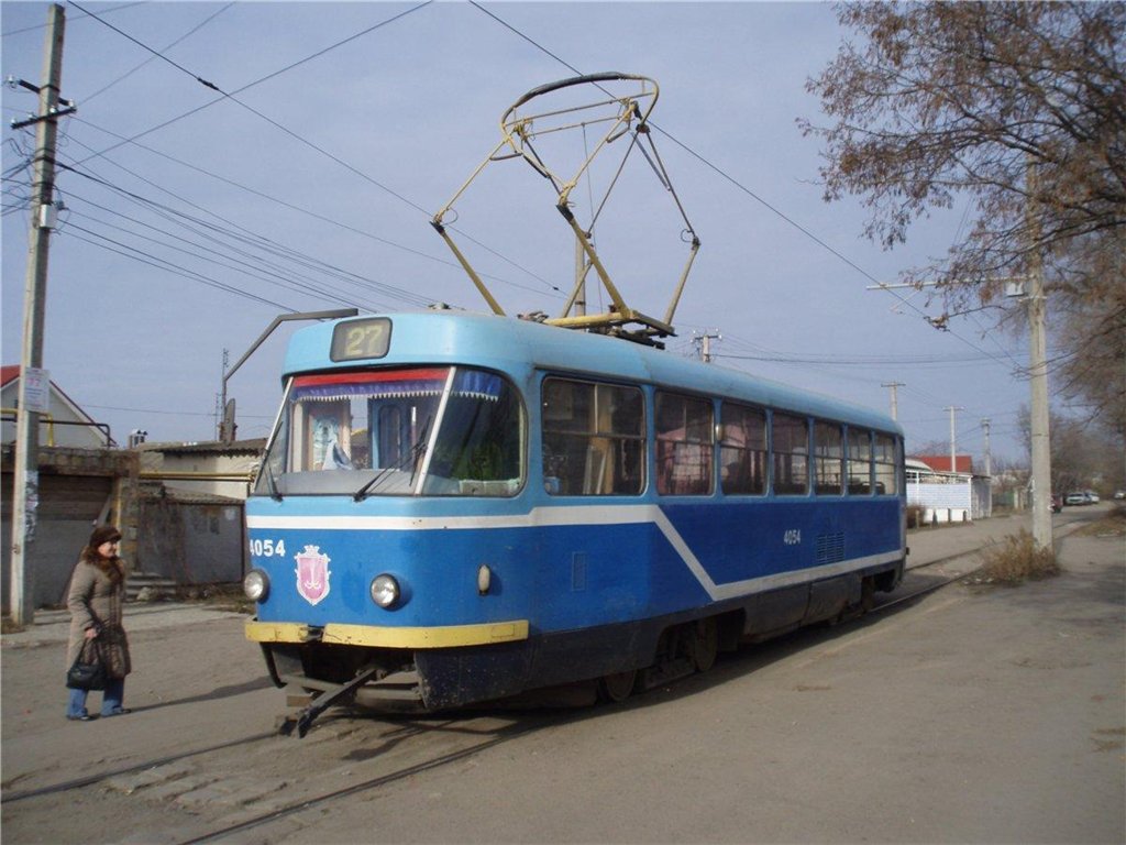 Одесса, Tatra T3R.P № 4054
