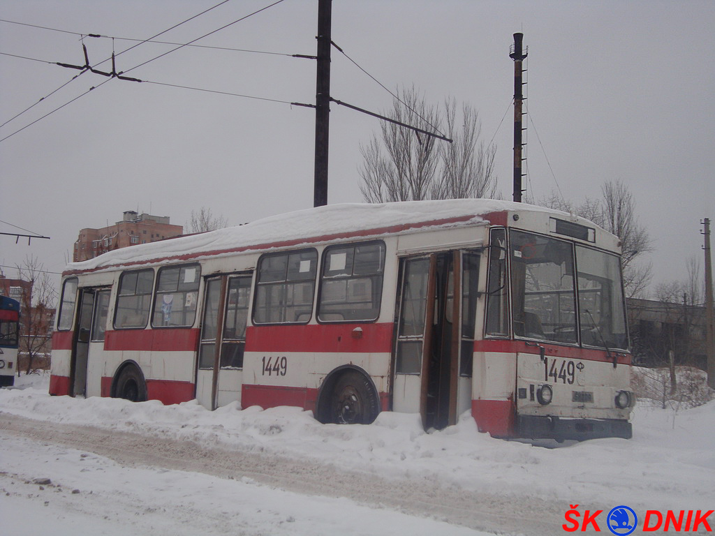 Мариуполь, Škoda 14Tr02/6 № 1449