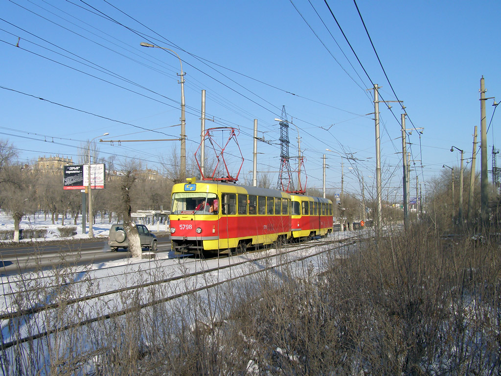 Волгоград, Tatra T3SU № 5798; Волгоград, Tatra T3SU № 5797