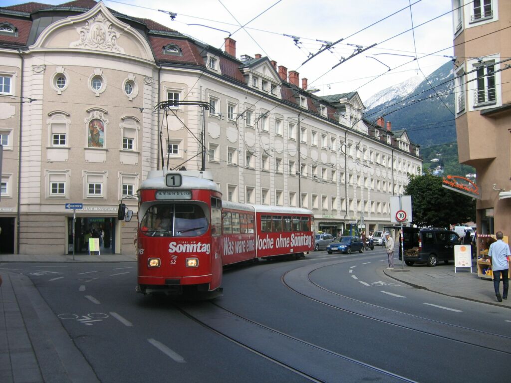 Инсбрук, Duewag GT8 № 52