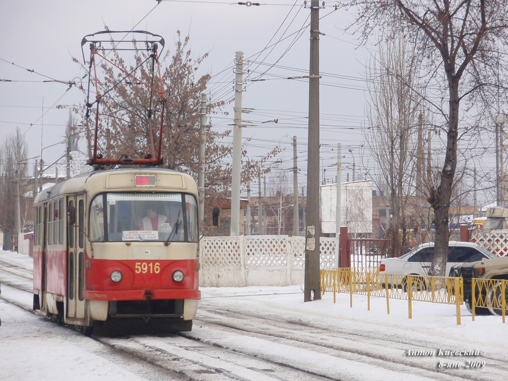 Киев, Tatra T3P № 5916