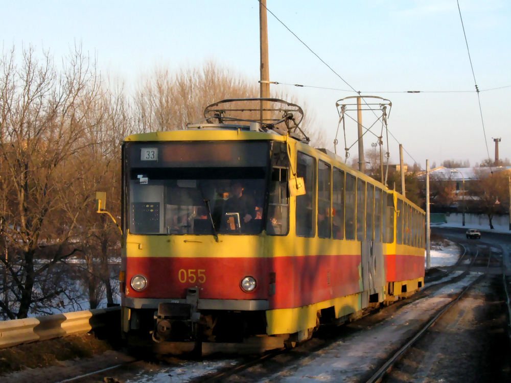 Киев, Tatra T6B5SU № 055