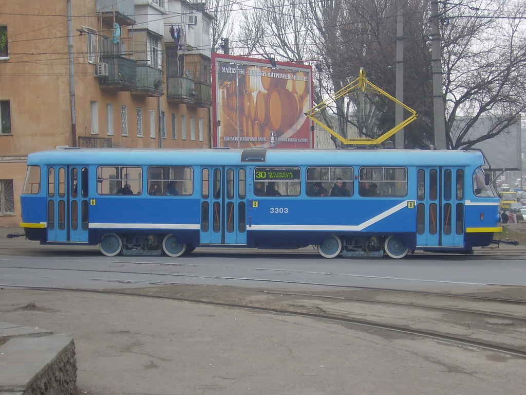 Одесса, Tatra T3R.P № 3303