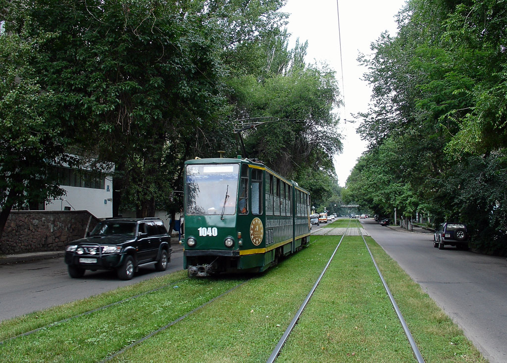 Алматы, Tatra KT4D № 1040