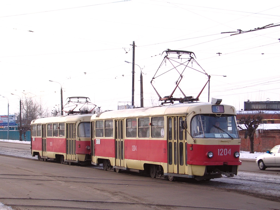Ижевск, Tatra T3SU № 1204