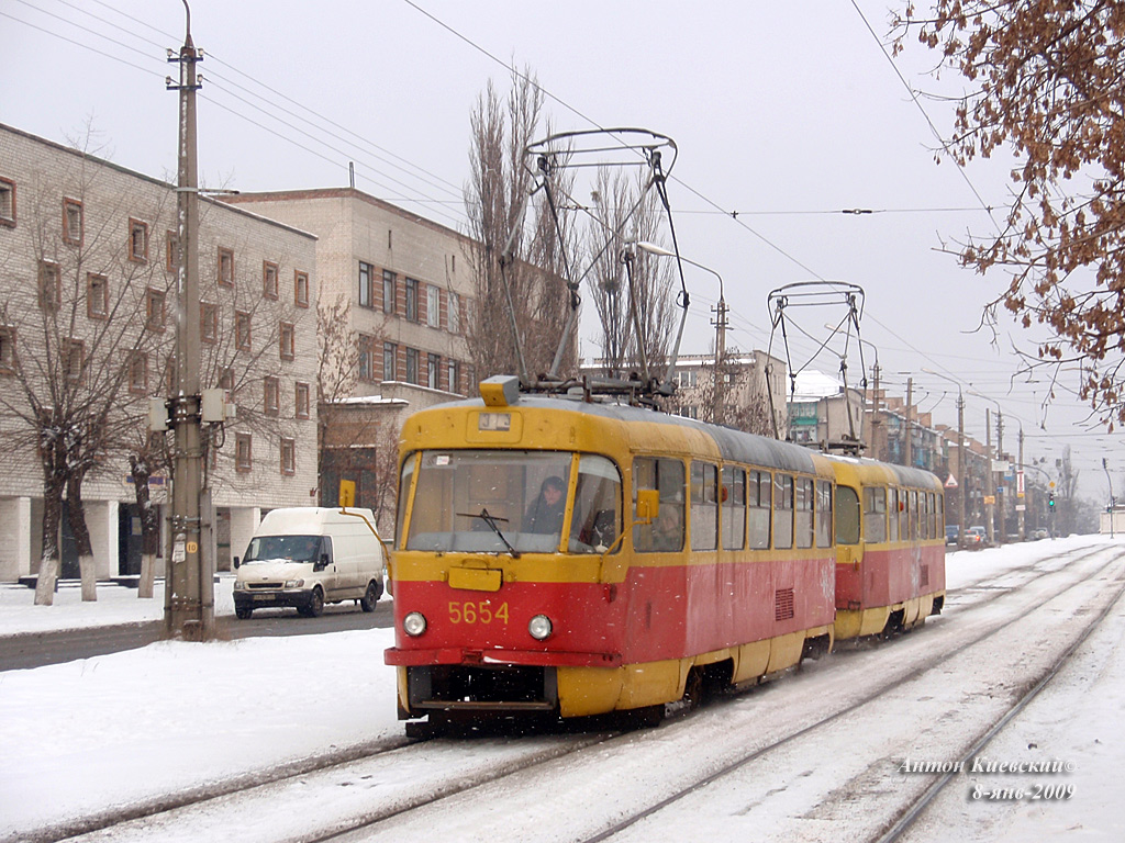 Киев, Tatra T3SU № 5654