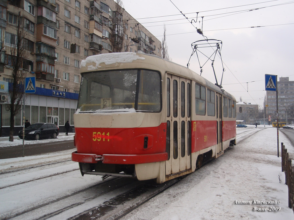 Kijev, Tatra T3SU — 5911