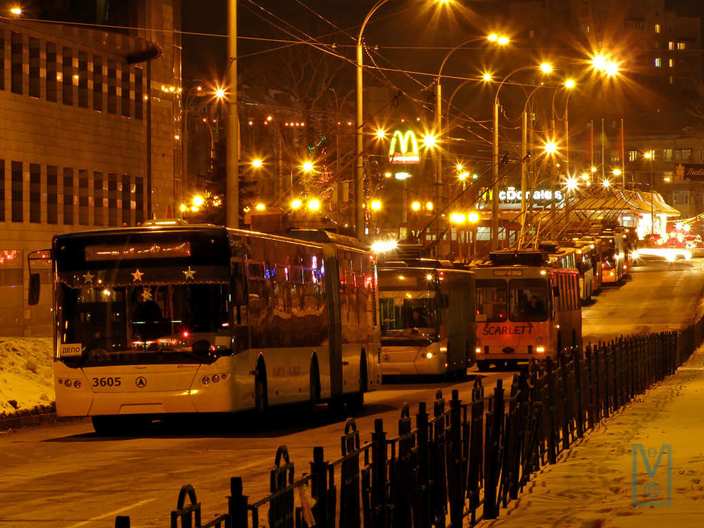 Киев, ЛАЗ E301D1 № 3605