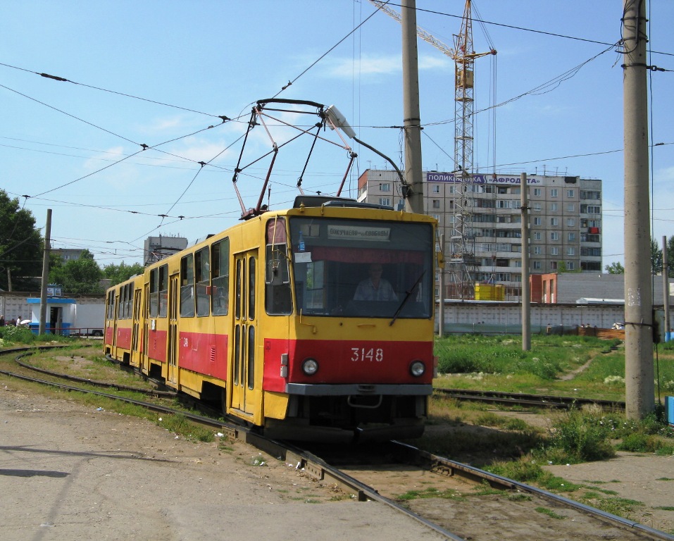 Барнаул, Tatra T6B5SU № 3148