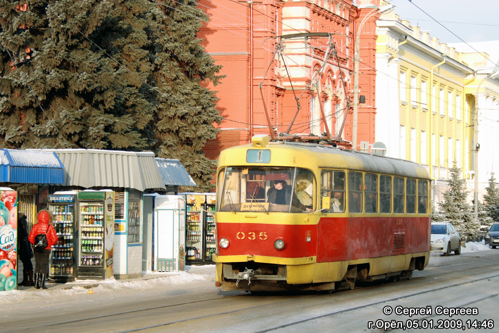 Oryol, Tatra T3SU č. 035
