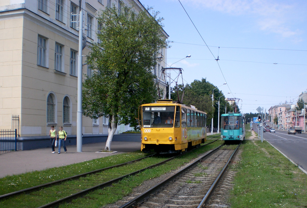 Минск, Tatra T6B5SU № 009