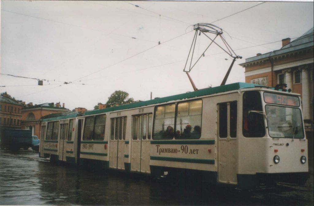 Санкт-Петербург, 71-147К (ЛВС-97К) № 5079; Санкт-Петербург — Парад на 90-летие трамвая