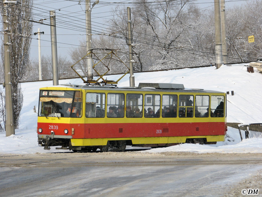 Волгоград, Tatra T6B5SU № 2839