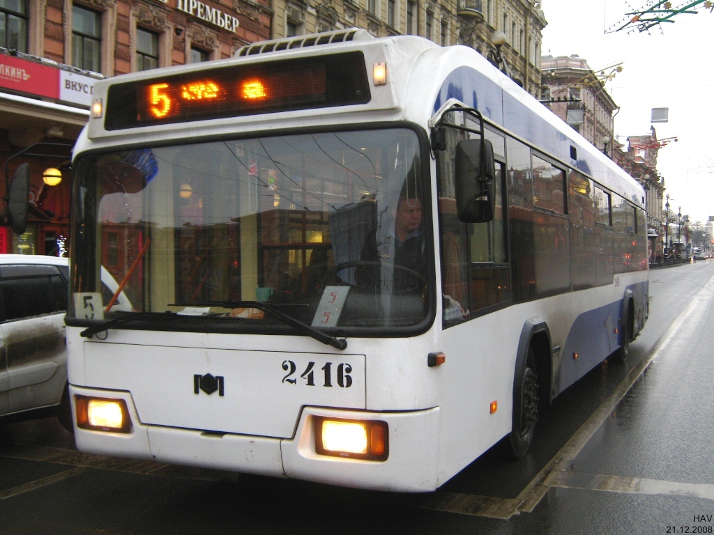 Санкт-Петербург, БКМ 321 № 2416