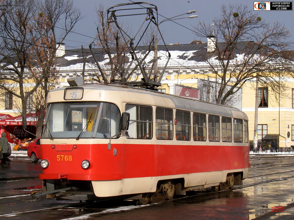 Kyjev, Tatra T3SU č. 5768 Kyjev, Tatra T3SU č. 5768