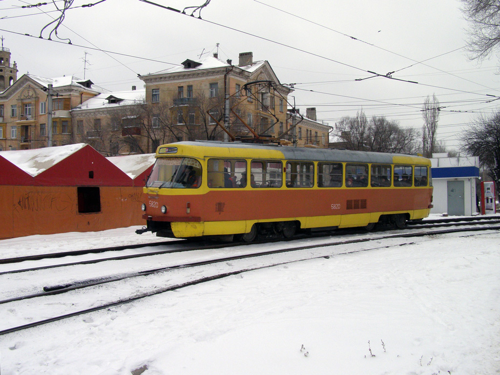 Волгоград, Tatra T3SU № 5820
