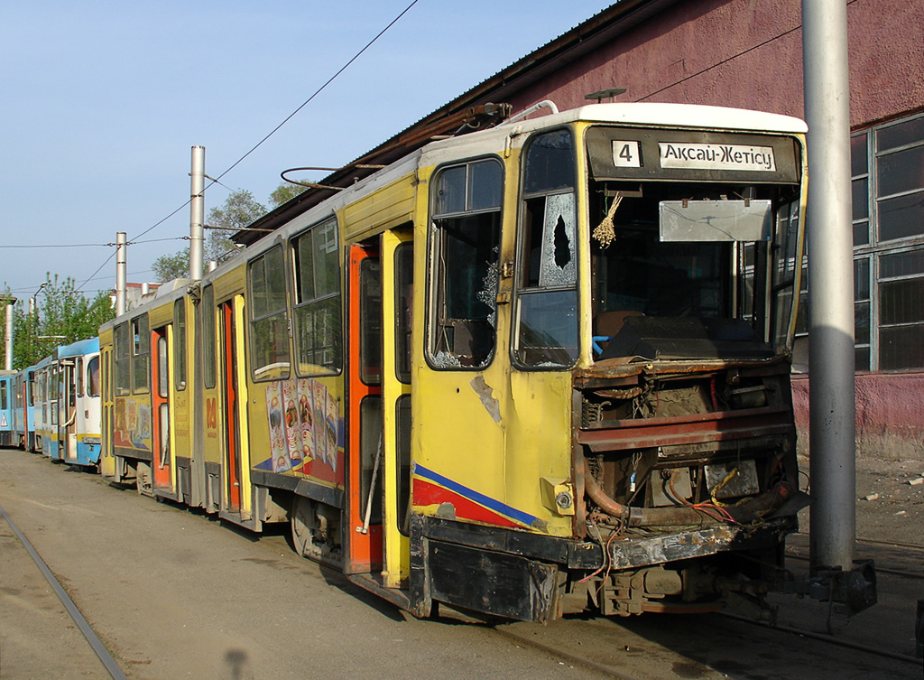 Алматы, Tatra KT4D № 1014