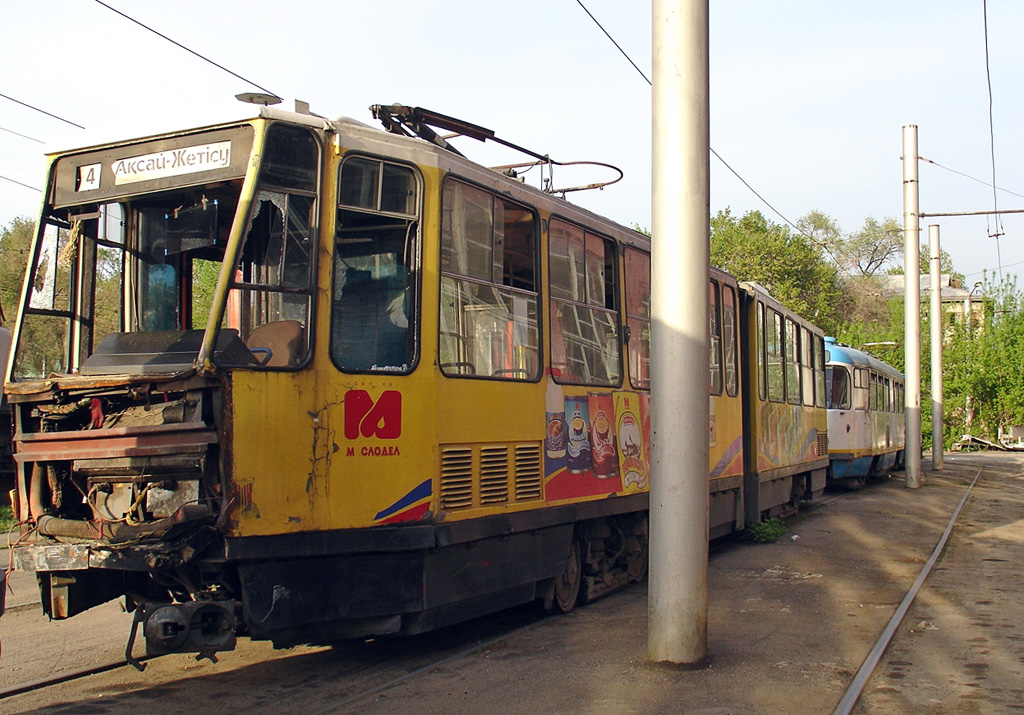 Алматы, Tatra KT4D № 1014