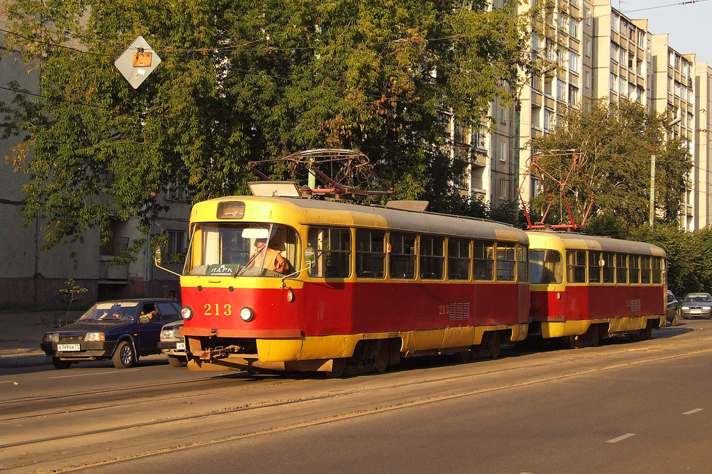 Тверь, Tatra T3SU № 213; Тверь — Трамвайные линии: Заволжский район