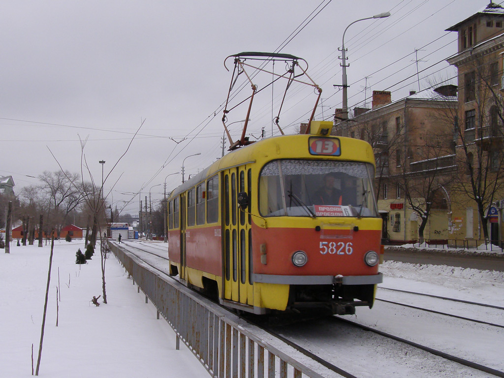 Волгоград, Tatra T3SU № 5826
