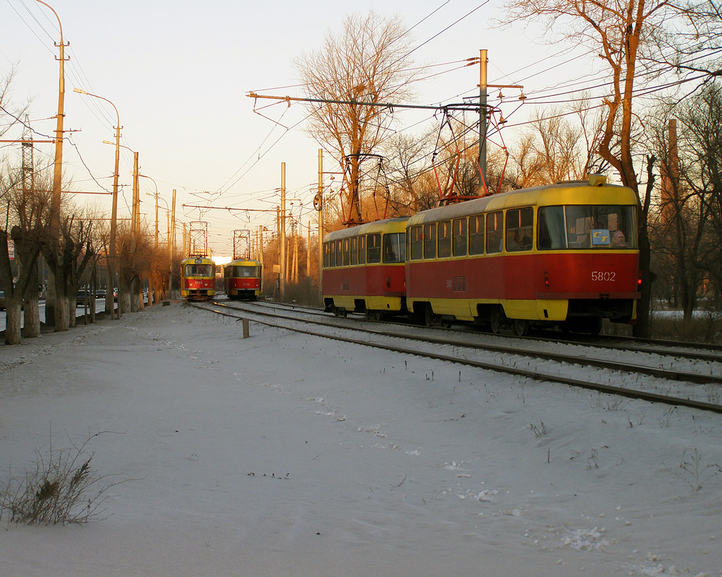 Volgograd — Tram lines: [5] Fifth depot — Tram rapid transit