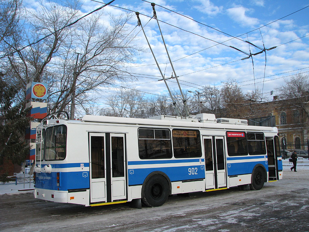 Самара, ЗиУ-682Г-016.02 № 902; Самара — Презентация новых троллейбусов ЗиУ-682Г-016.02 (14 января 2009 г.)