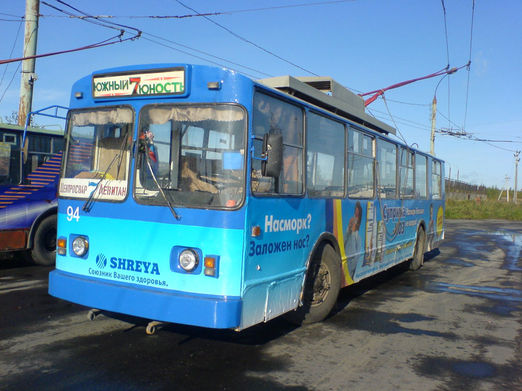 Tver, VMZ-170 # 94; Tver — Trolleybus terminals and turning rings