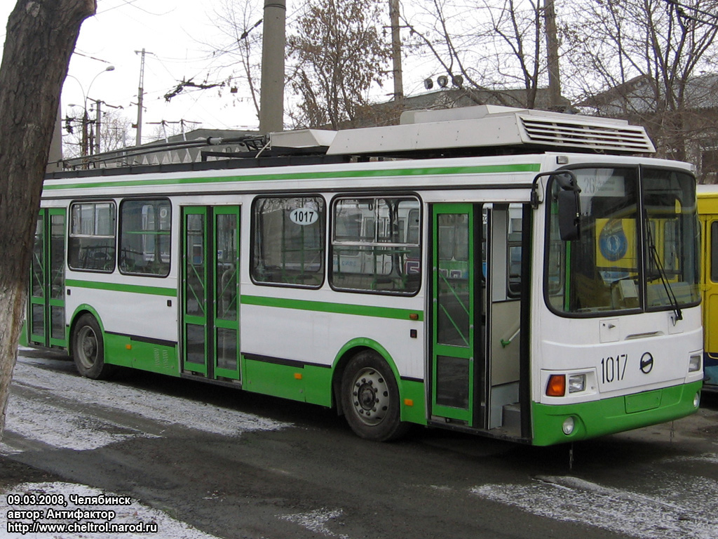 Челябинск, ЛиАЗ-5280 (ВЗТМ) № 1017