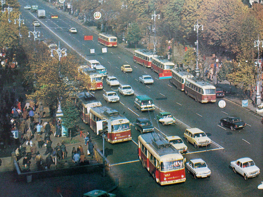 Киев, Škoda 9TrH27 № 1657; Киев — Исторические фотографии