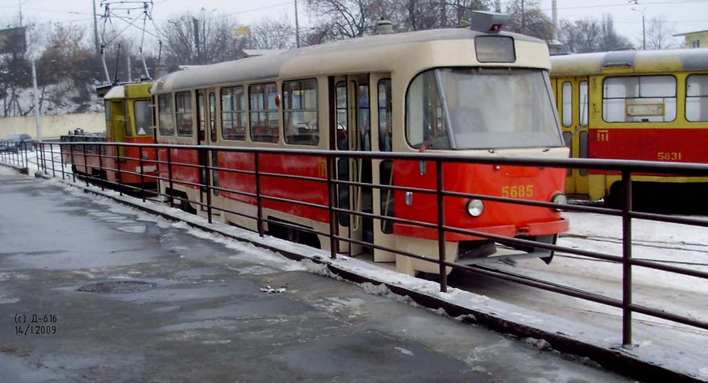 Киев, Tatra T3SU № 5685