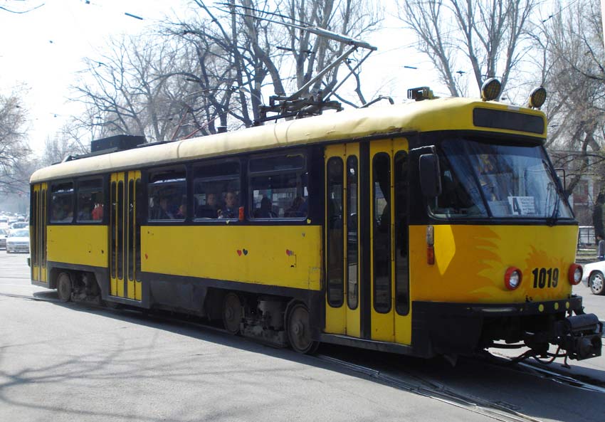 Almati, Tatra T4D-MS — 1019