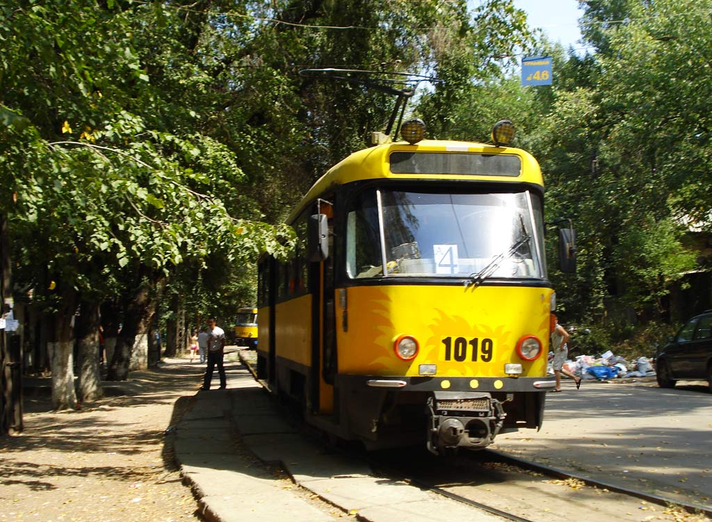 Алматы, Tatra T4D-MS № 1019