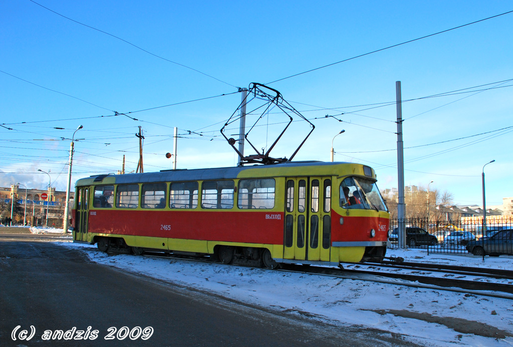 Волгоград, Tatra T3SU (двухдверная) № 2465