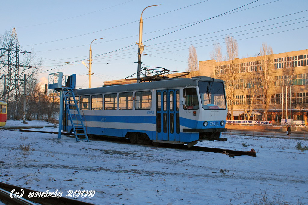 Волгоград, Tatra T3SU мод. ВЗСМ № 2608