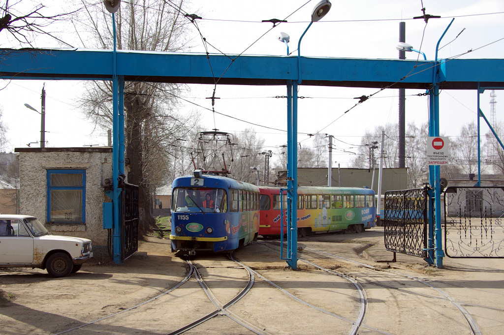 Ульяновск, Tatra T3SU № 1155