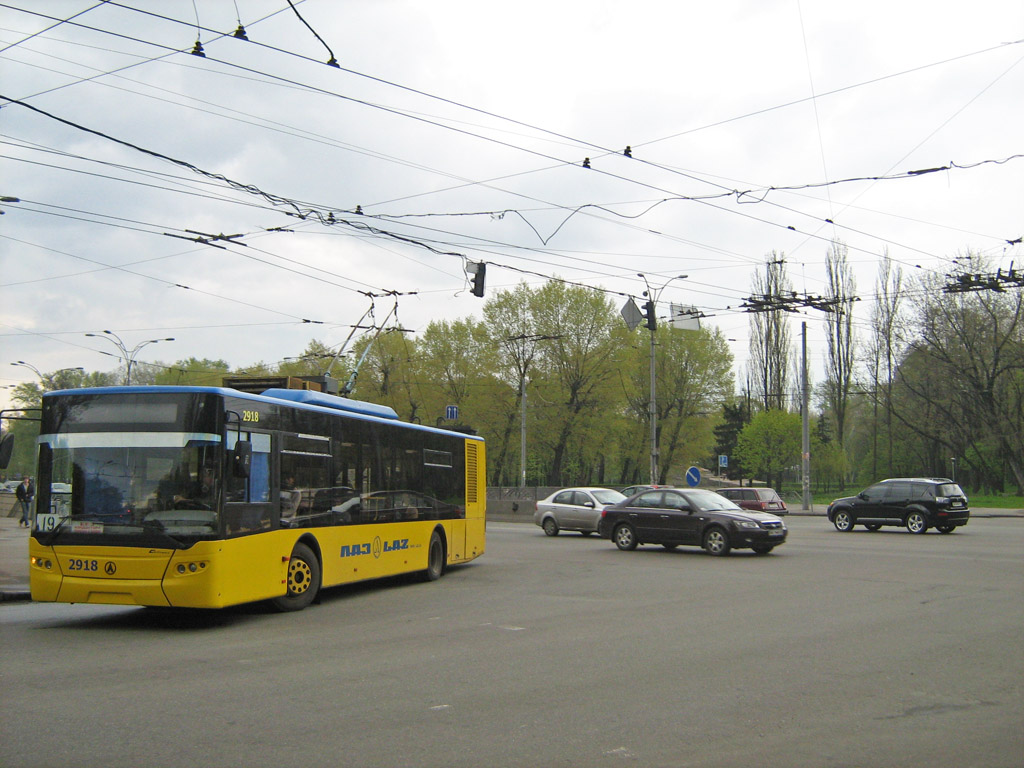 Киев, ЛАЗ E183D1 № 2918