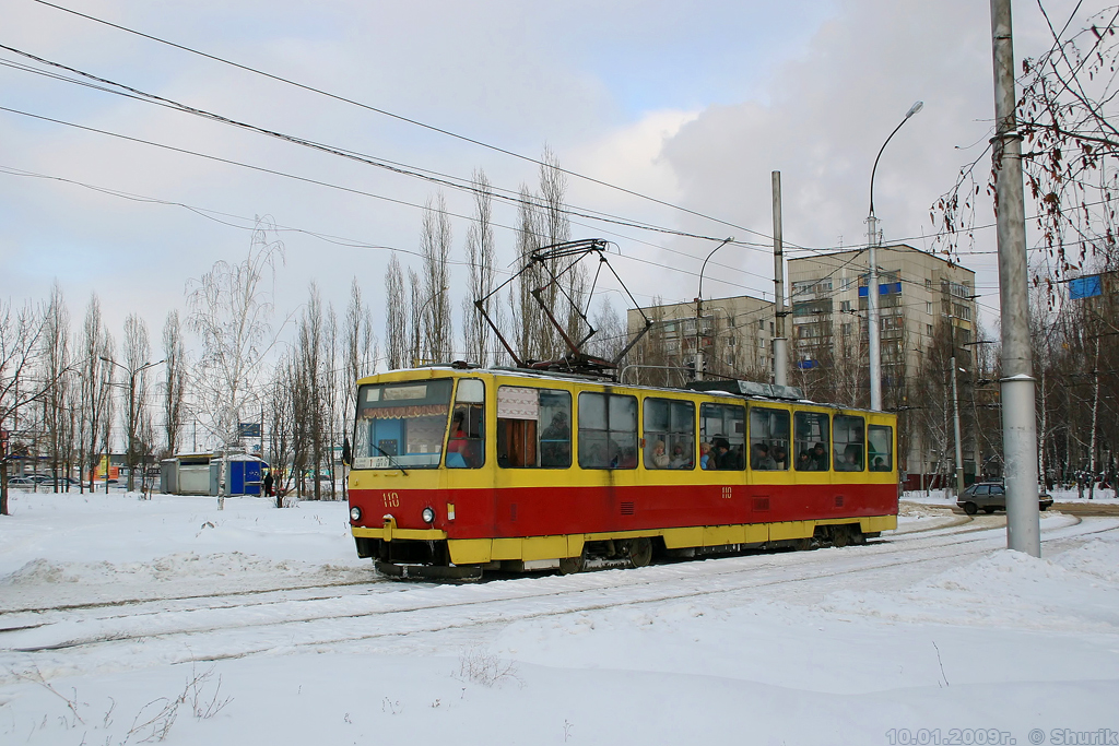 Липецк, Tatra T6B5SU № 110