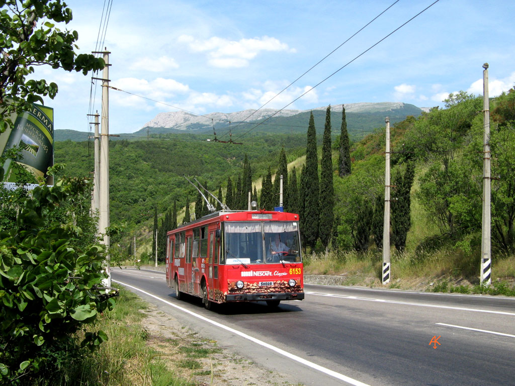 Крымский троллейбус, Škoda 14Tr11/6 № 6153