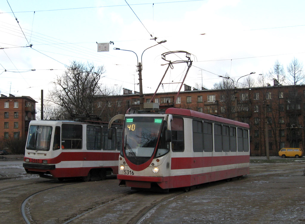 Санкт-Петербург, 71-134А (ЛМ-99АВН) № 5316