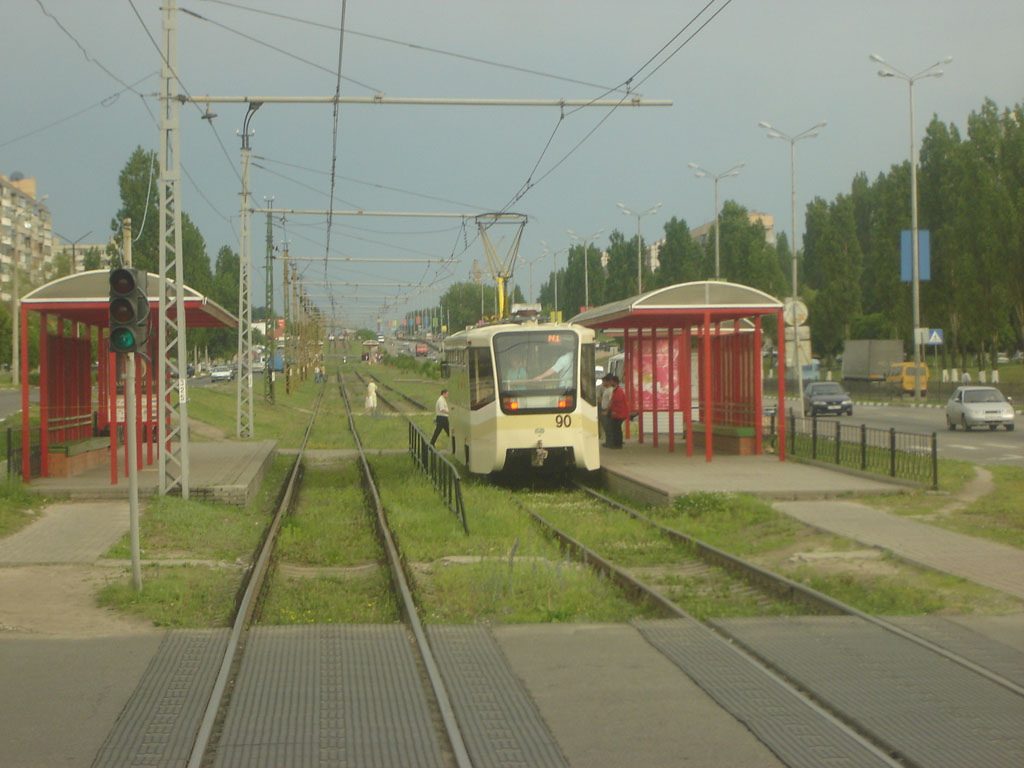 Старый Оскол, 71-619К № 90; Старый Оскол — Остановочные пункты