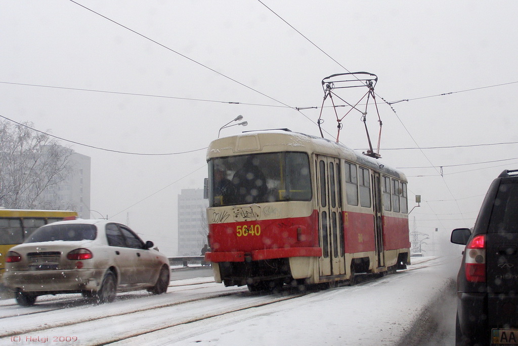 Киев, Tatra T3SU № 5640