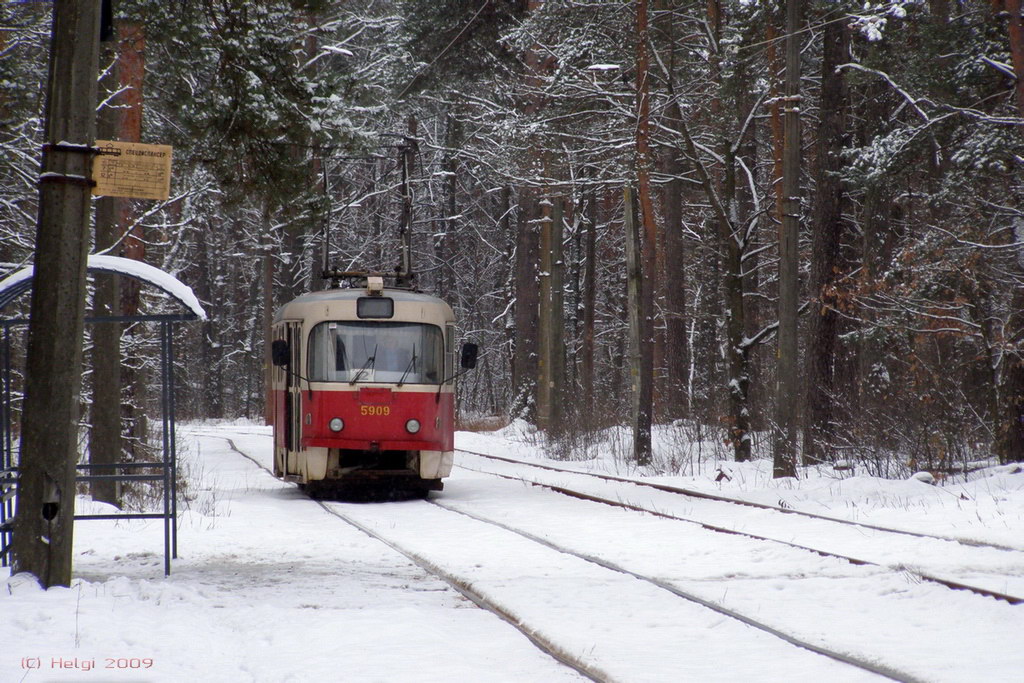 Киев, Tatra T3SU № 5909