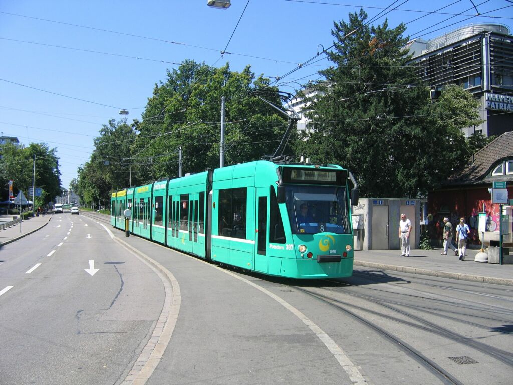 Базель, Siemens Combino № 307