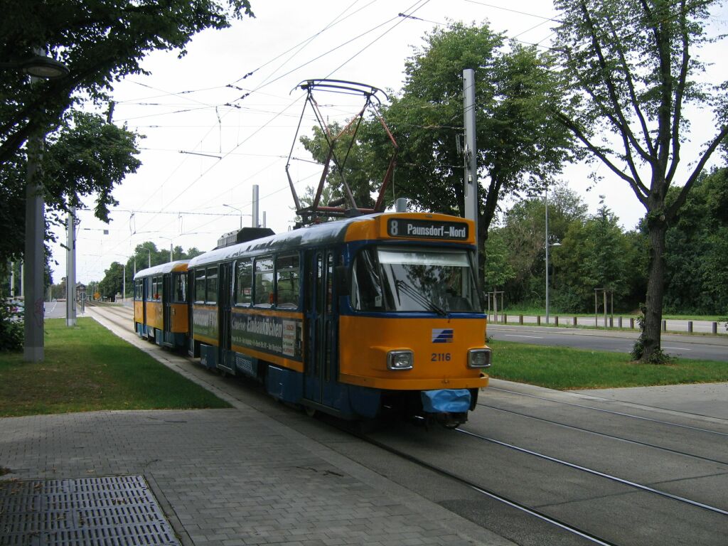Лейпциг, Tatra T4D-M1 № 2116