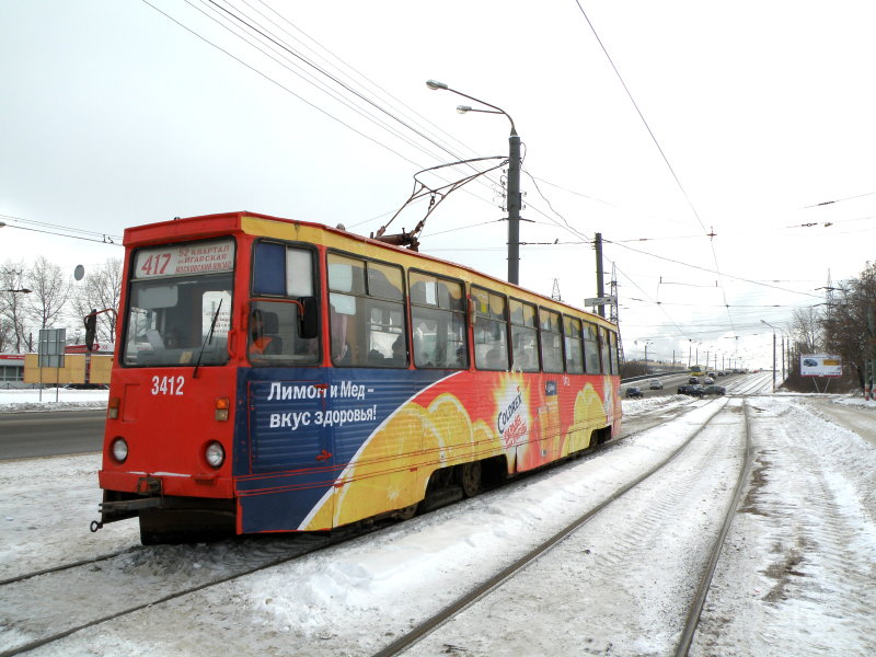 Нижний Новгород, 71-605 (КТМ-5М3) № 3412