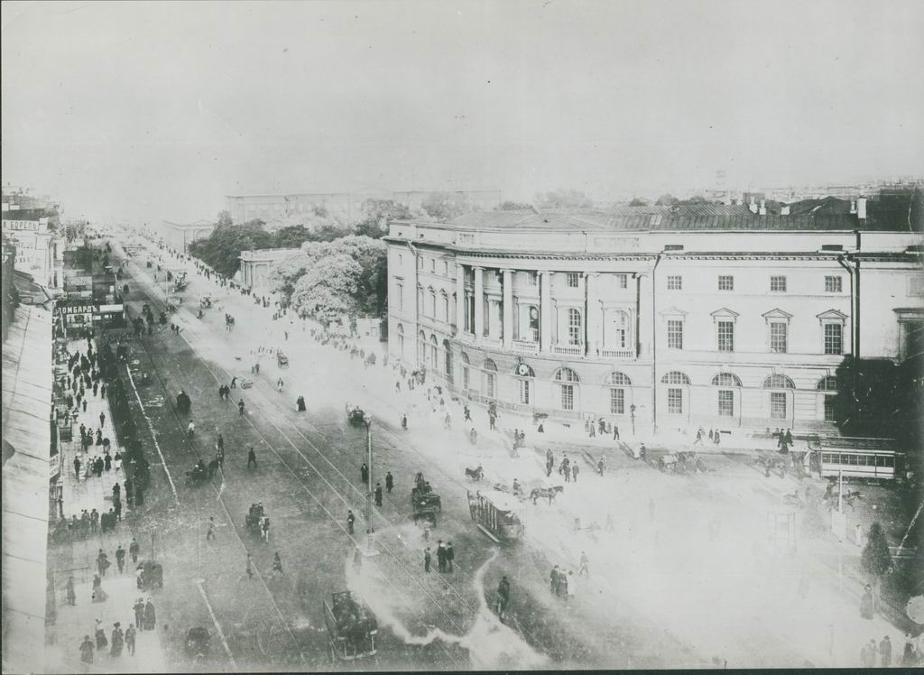 Санкт-Петербург — Исторические фотографии вагонов конного трамвая