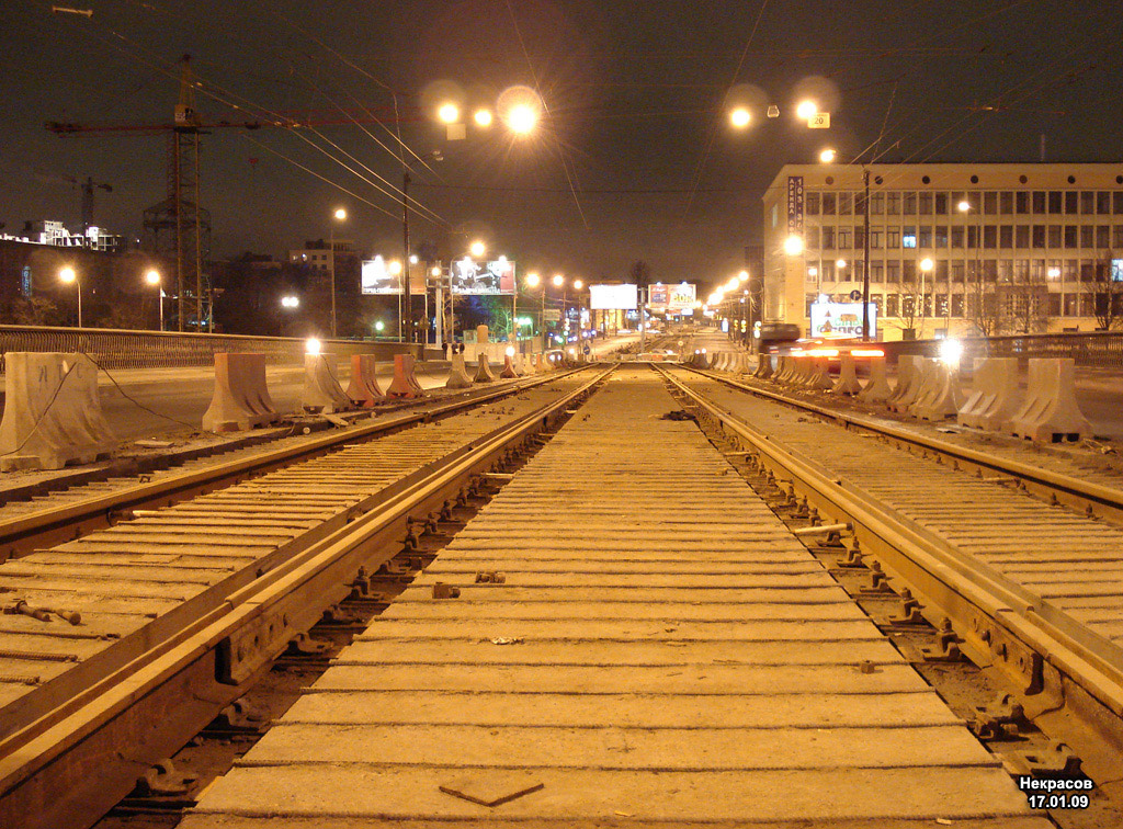 聖彼德斯堡 — Track repairs