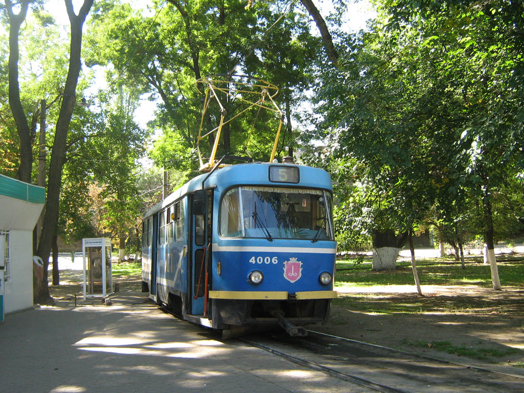 Одесса, Tatra T3R.P № 4006
