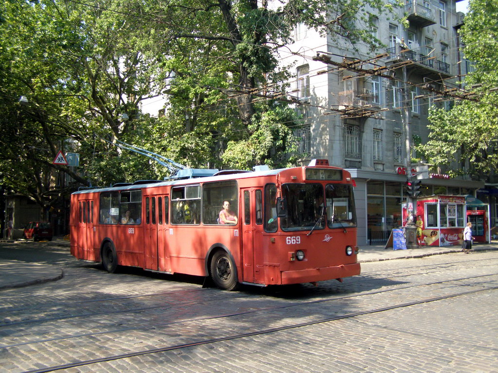 Одесса, ЗиУ-682В-012 [В0А] № 669