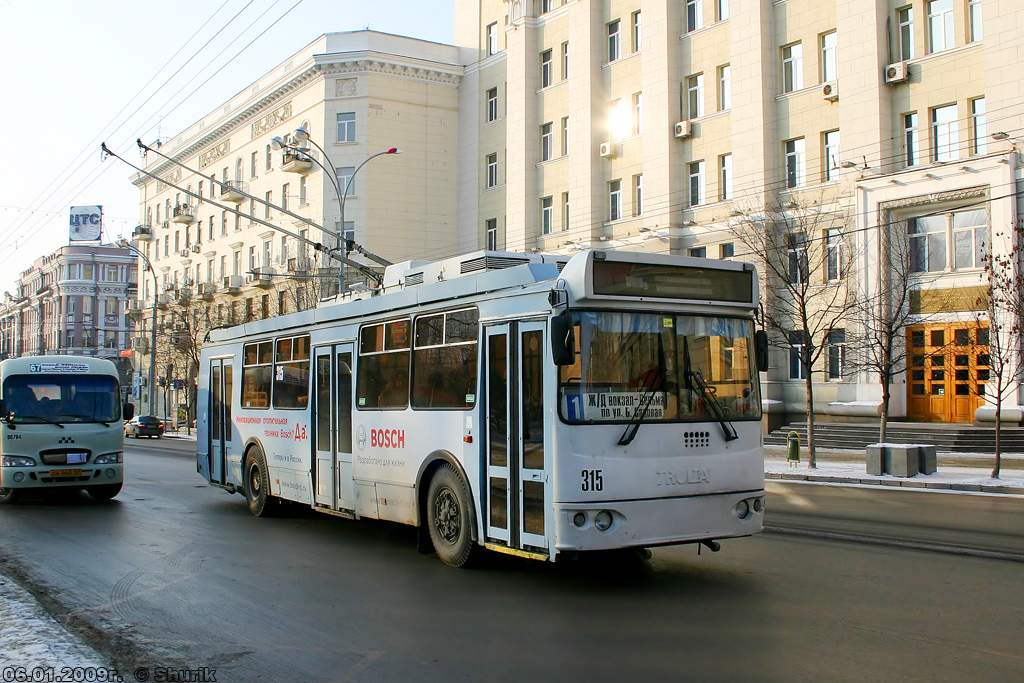 Ростов-на-Дону, ЗиУ-682Г-016.02 (с широкой 1-й дверью) № 315